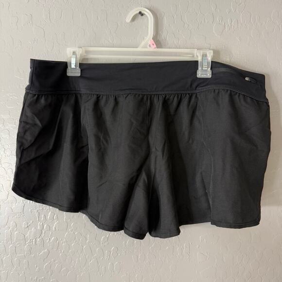 Women's Nike Solid Boardshort Swim Bottoms, Size: XXL, Black - Picture 2 of 6